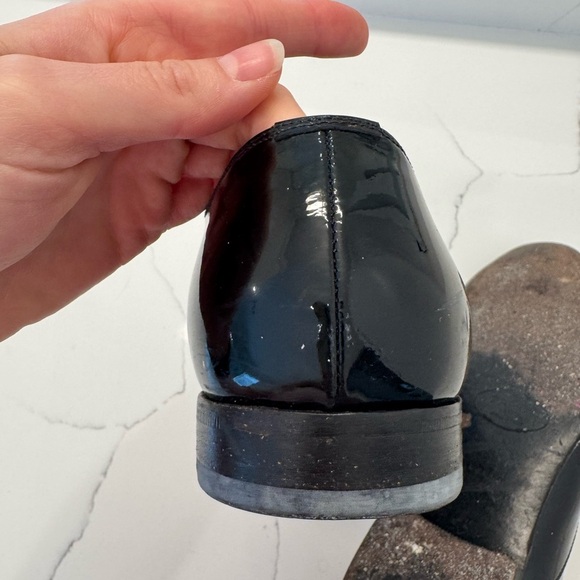 Men’s Prada Black Patent Leather Oxford Shoes- Men’s 10 - Picture 11 of 12